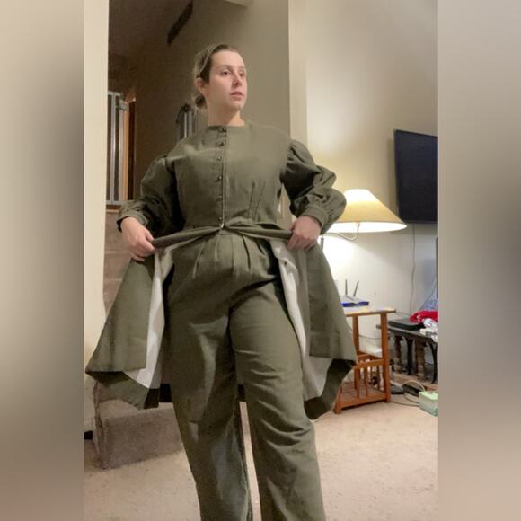 Victorian riding costume set - Picture 2 of 11